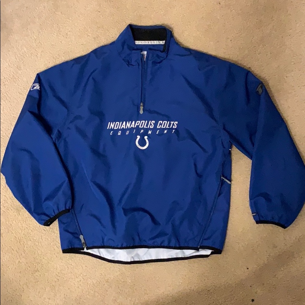 NFL Indianapolis Colts pullover jacket by Reebok